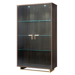 VOLARE Vitrină 2 uși, LED inclus