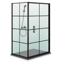 SUNRISE Sistem duș, 90x120 cm, sticlă