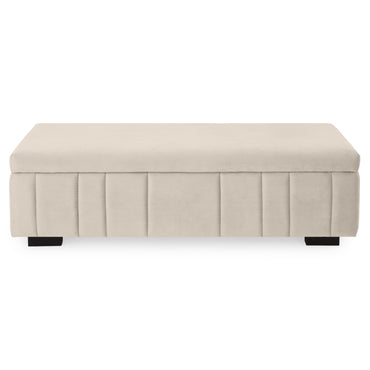 AVISO Banchetă cu ladă depozitare, stofă