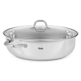 ROASTER Oală cu capac, inox, D.38cm