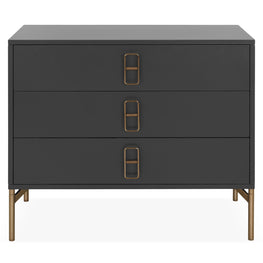 ONIX Comodă 3 sertare