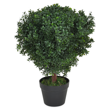 BOXWOOD LEAVES Copac artificial în ghiveci, H.60cm