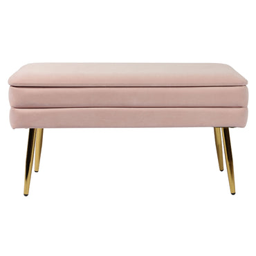 HANNA Banchetă cu depozitare, stofă