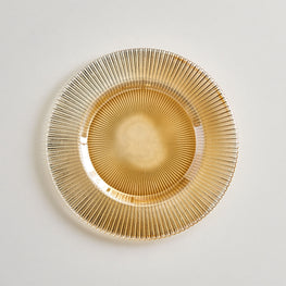 LUCE Farfurie aperitiv, sticlă, D.21cm