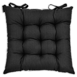 BASIC BLACK Pernă șezut scaun, 46x46cm
