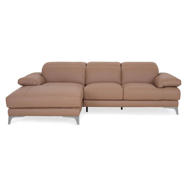 NATUZZI EDITIONS BLISS Colțar șezlong stânga/dreapta, mecanism brațe și tetiere, piele