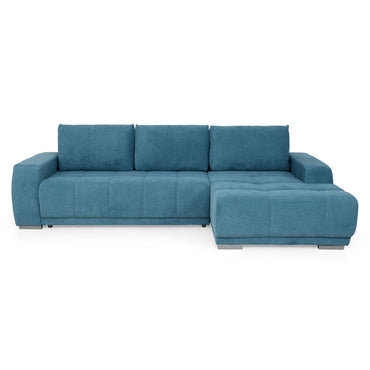 MONZA Colțar extensibil, 3 locuri, șezlong stânga/dreapta, stofă