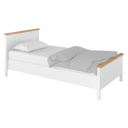 SYLVIE Pat copii, 90x200, somieră și saltea incluse