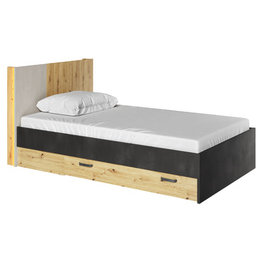 DUSTIN Pat copii, sertar, somieră și LED-uri incluse