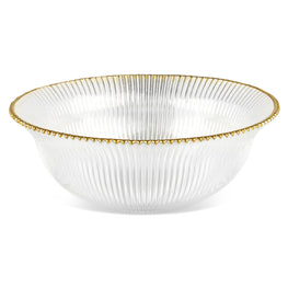 GRACE Bol salată, sticlă, D.18cm