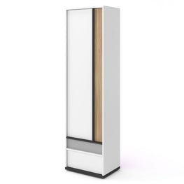 JONAS Dulap copii, 1 ușă, 2 sertare