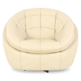 CHICAGO Fotoliu rotativ, piele