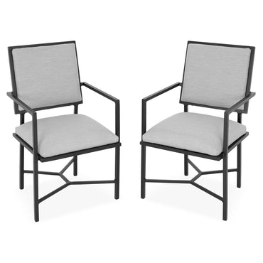 EVIE Set mobilier terasă/grădină, 2 scaune