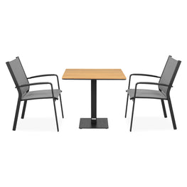 ACERO/COSMO Set mobilier terasă/grădină, 2 scaune și masă