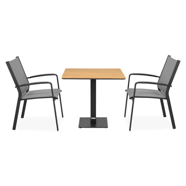 ACERO/COSMO Set mobilier terasă/grădină, 2 scaune și masă