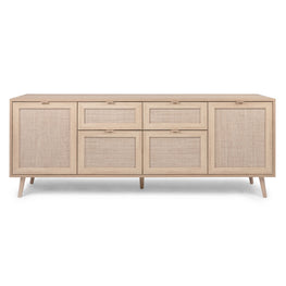 MAJORCA Comodă 4 uși, 2 sertare