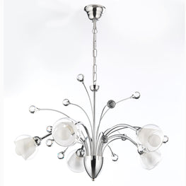 DIAMANTE Lustră 5x6W E14