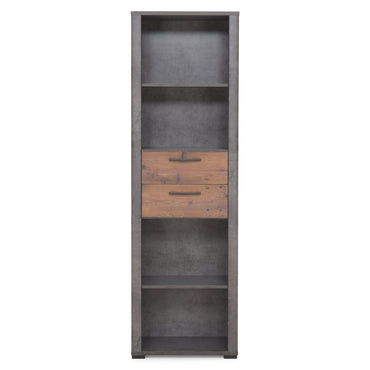 ARAMIS Etajeră îngustă, 2 sertare, 2 polițe