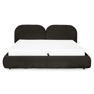 ANILLO Pat tapițat, 180x200cm, somieră rabatabilă și ladă incluse