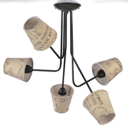 MAIDA Plafonieră 5x6W E14