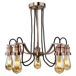 OLIVIA Lustră 5x60W E27