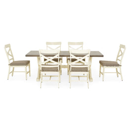 SIRIO Set mobilier terasă/grădină, 6 scaune și masă