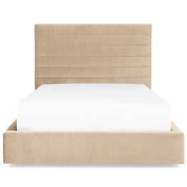 ORIZONT Pat tapițat, 140x190cm, somieră inclusă