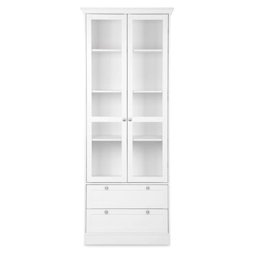 LINVILLE Vitrină 2 uși, 2 sertare