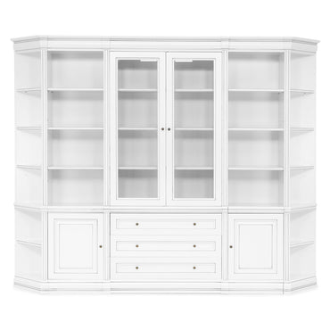 JAZZ Ansamblu living cu etajere laterale dreapta/stânga