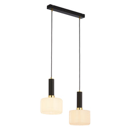 VANES Lustră 2x60W E27