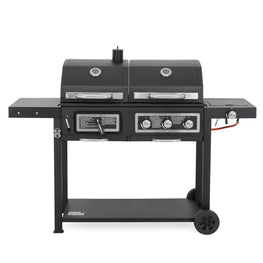 HYBRID Grătar cărbuni și gaz