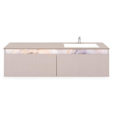 CHLOE Set mobilier baie, mască lavoar, top și lavoar