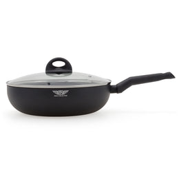POP Tigaie wok cu capac, aluminiu, D.28cm