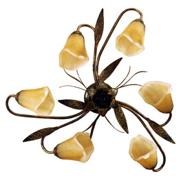 ALGA Plafonieră 6x6W E14