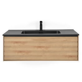 ZURICH Set mască lavoar, 1 sertar și lavoar compozit