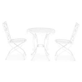 VIENNA Set mobilier terasă/grădină, 2 scaune și masă