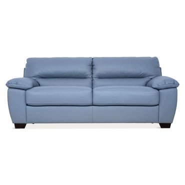 ROMA Canapea extensibilă, 3 locuri, piele