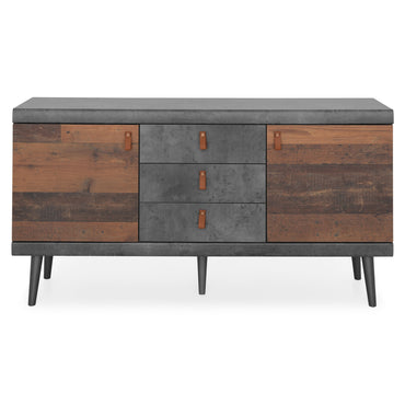 BERGEN Bufet 2 uși, 3 sertare