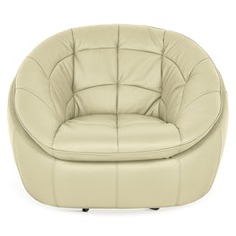 CHICAGO Fotoliu rotativ, piele