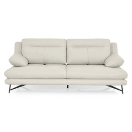 ADISA Canapea 3 locuri, mecanism spătar, piele