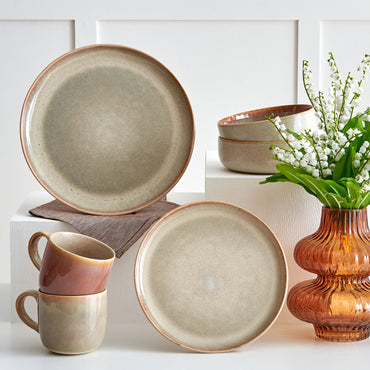 MARS Set veselă, ceramică, 24 piese