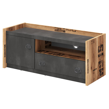 MAXIM Comodă TV copii, 1 ușă, 1 sertar