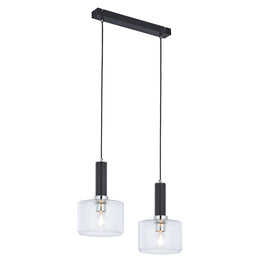 VANES Lustră 2x60W E27