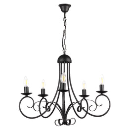 POMPEI Lustră 5x6W E14