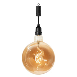 SPHERE Pendul exterior 4xAA LED