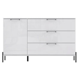 GREGORY Bufet 1 ușă, 3 sertare