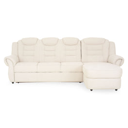 VELTEN Colțar extensibil, șezlong stânga/dreapta, stofă