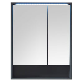 LUCERA Dulap baie suspendat cu oglindă și lumină LED