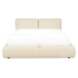 MAJESTIC Pat tapițat, 160x200cm, somieră și ladă depozitare incluse