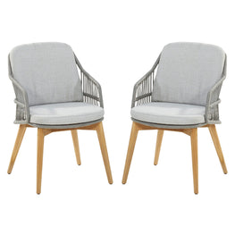 SEMPRE Set mobilier terasă/grădină, 2 scaune